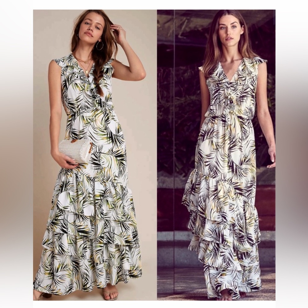 NWT Anthropologie Maxine Maxi dress size S